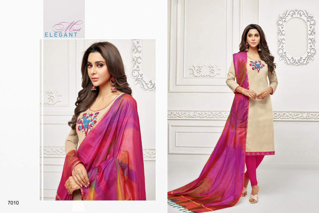 Rolex Vol-7 Shagun Life Style Handwork Dress Material Rolex Vol-7 Shagun Life Style Handwork Dress Material